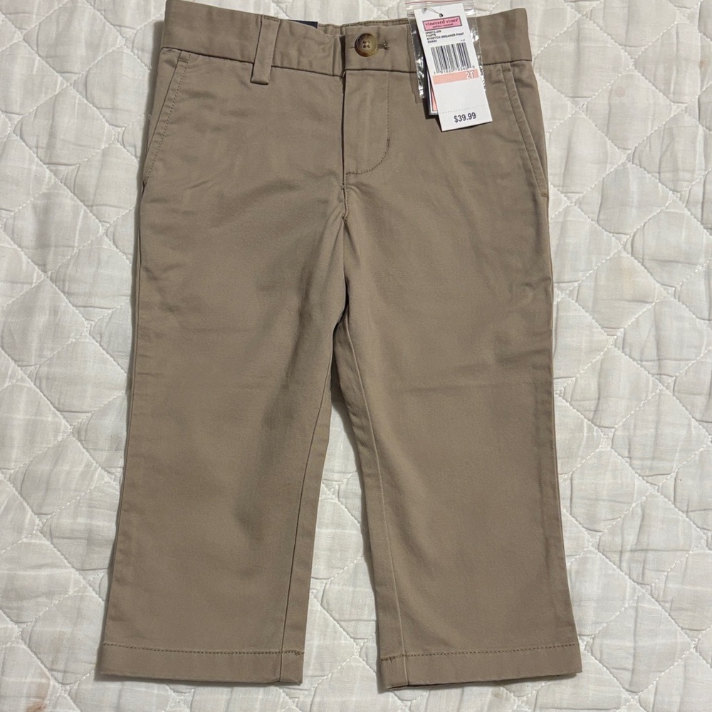 Vineyard Vines Kids Tan Casual Pants